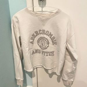 Abercrombie & Fitch Sweatshirt - White